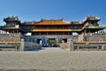 Gate to the imperial enclosure. Imperial City. Hue. Vietnam Royalty Free Stock Photo